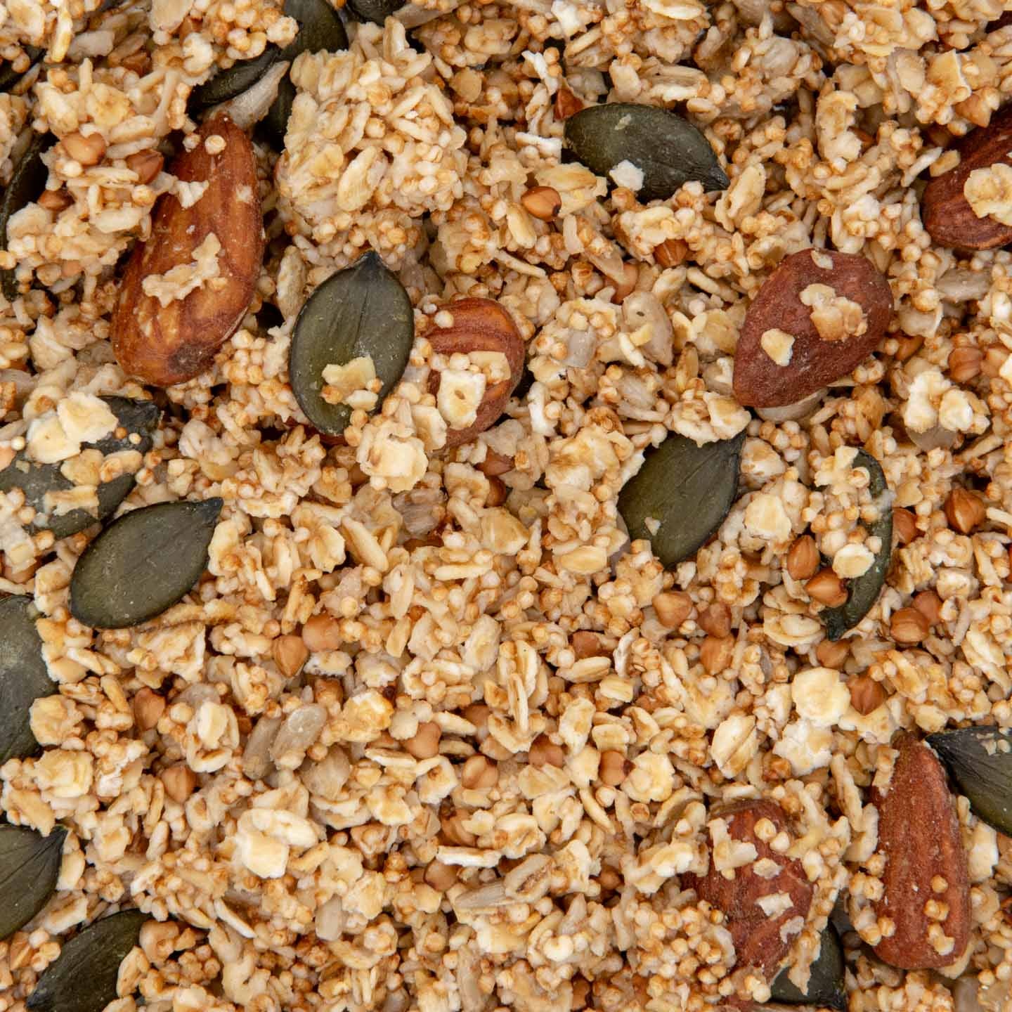 Glutenfreies Bio Granola Müsli von echt jetzt