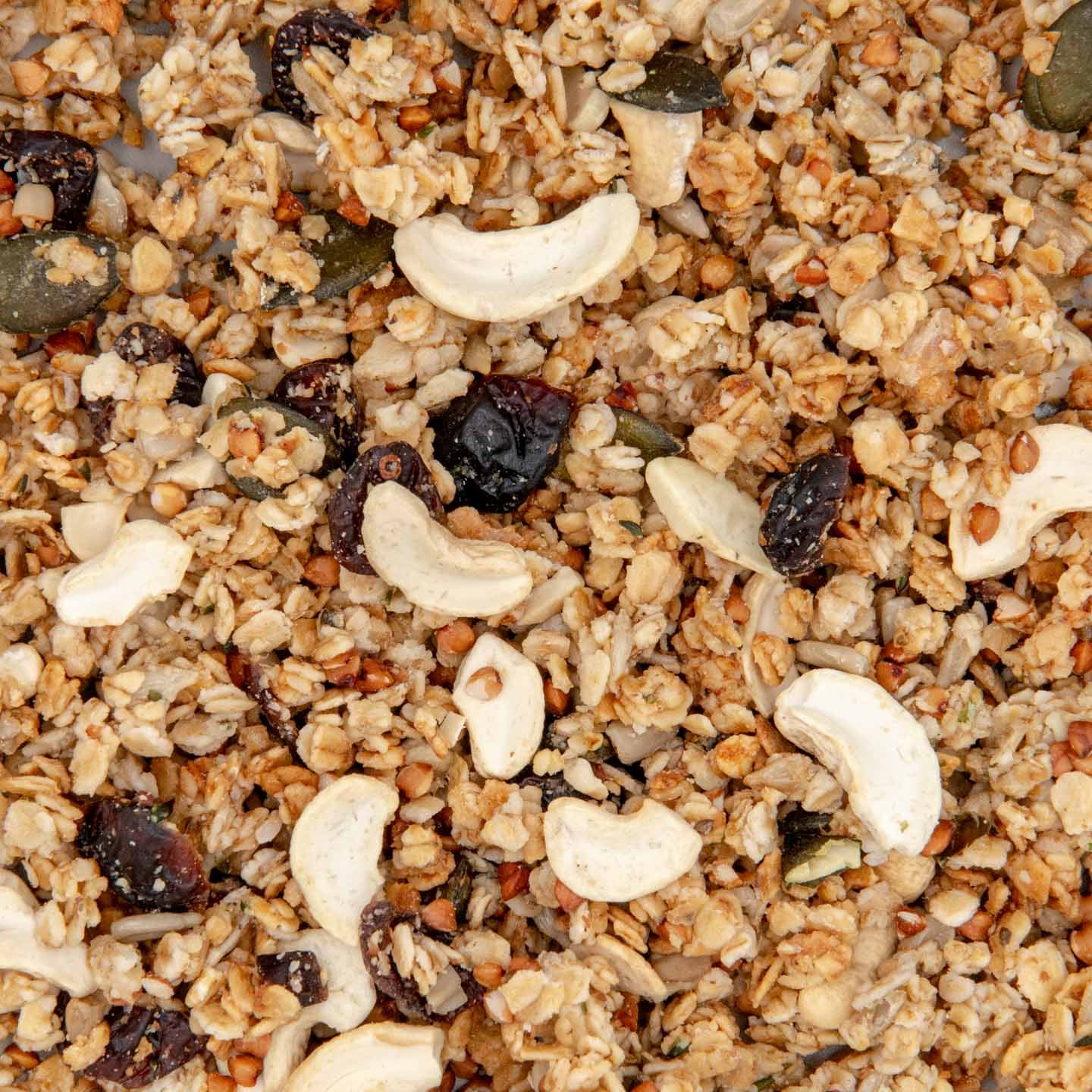 Glutenfreies Bio Granola Müsli von echt jetzt