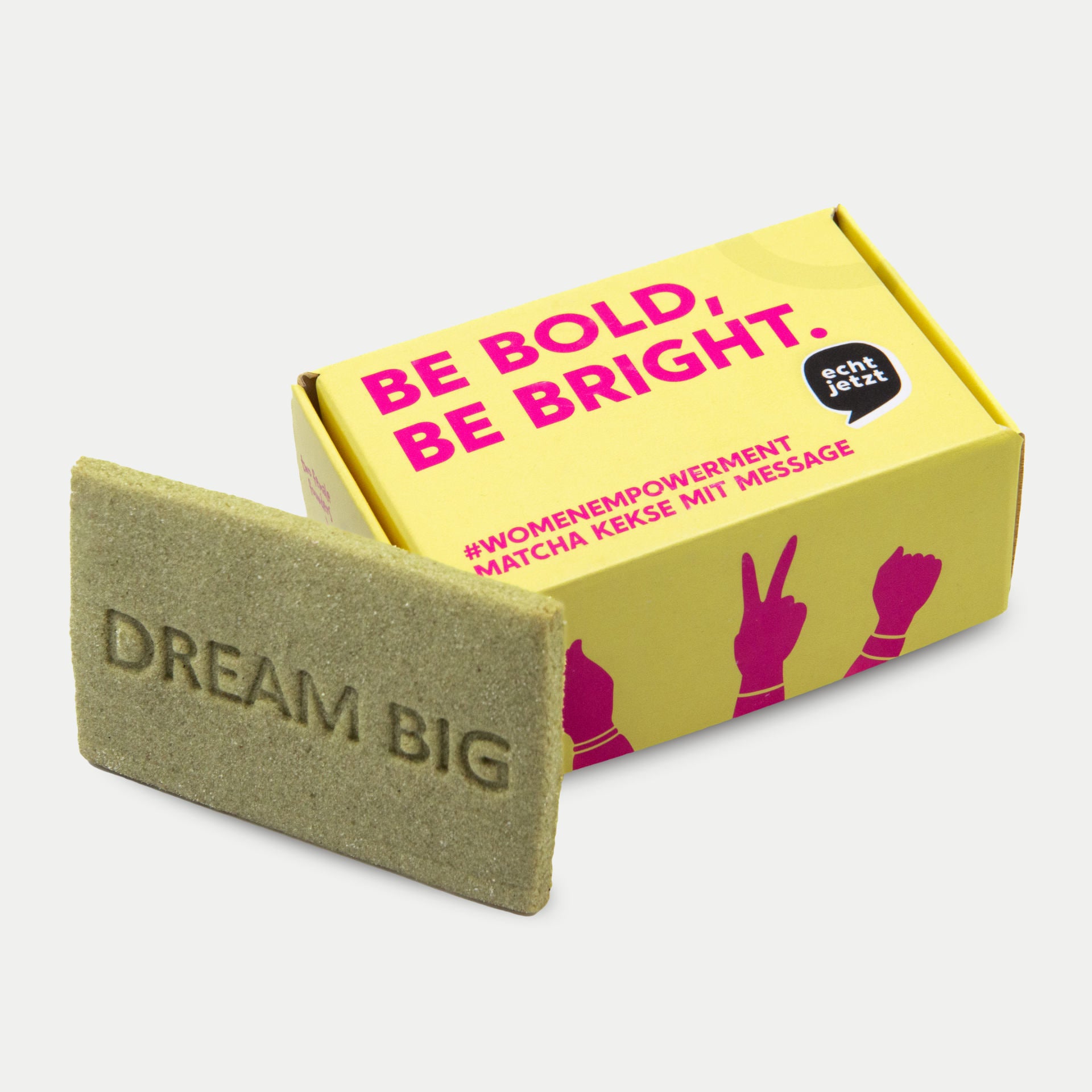 Glutenfreie Matcha-Kekse mit Message – echt jetzt