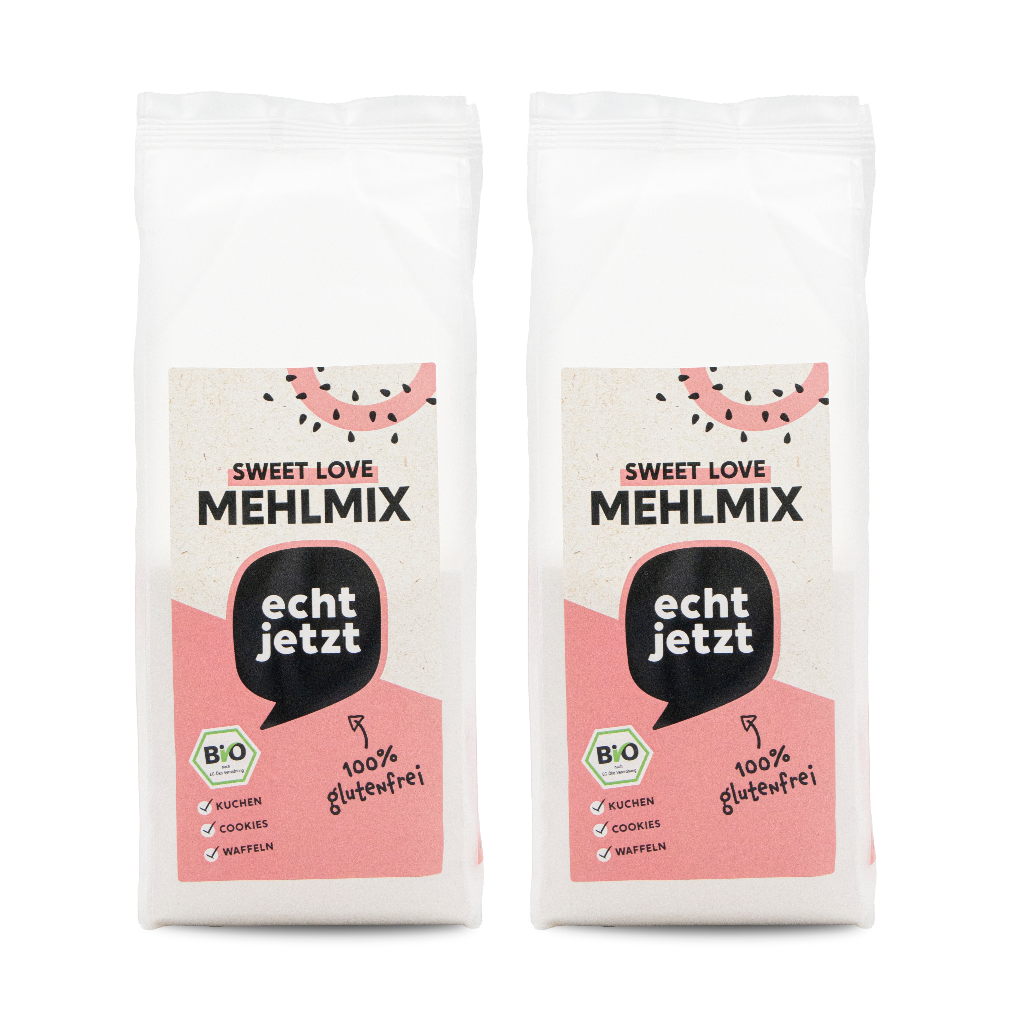 Glutenfreier Sweet Love Mehlmix von echt jetzt