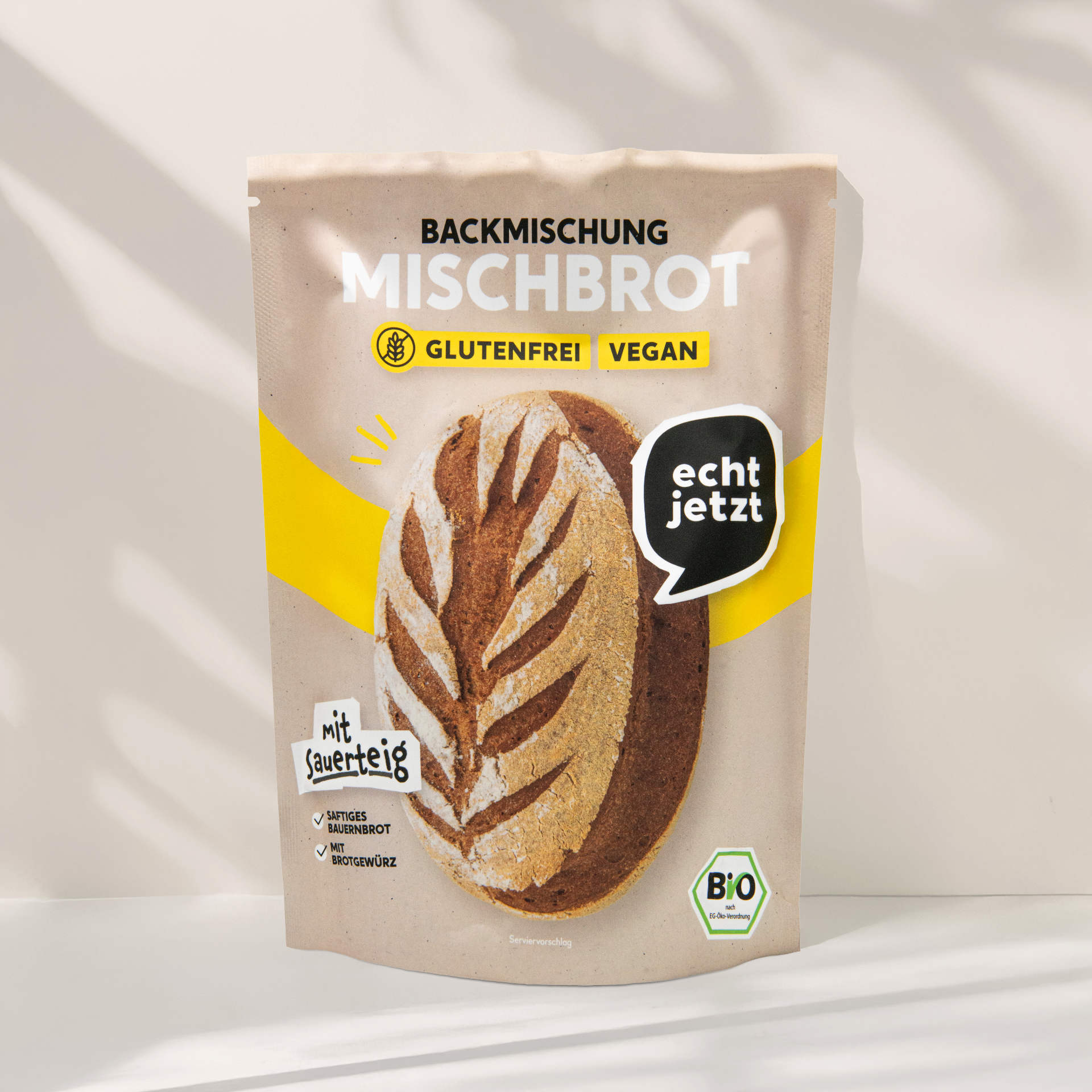 Backmischung Mischbrot - typisch würzig, wie ein traditionelles Bauernbrot
