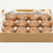 Bio Lebkuchen mit Zuckerglasur B2B Box (24 Stück)