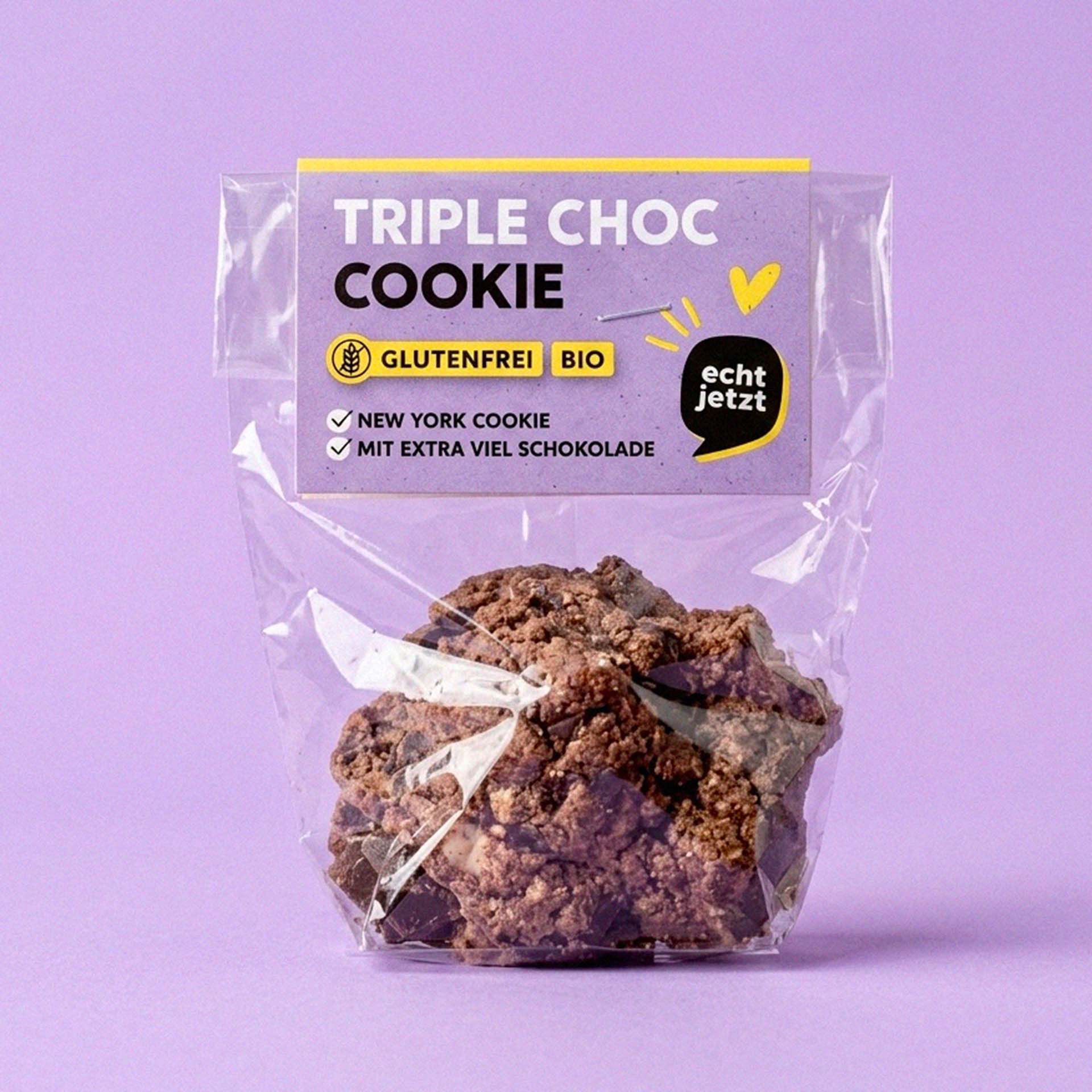 Glutenfreier New York Style Cookie von echt jetzt