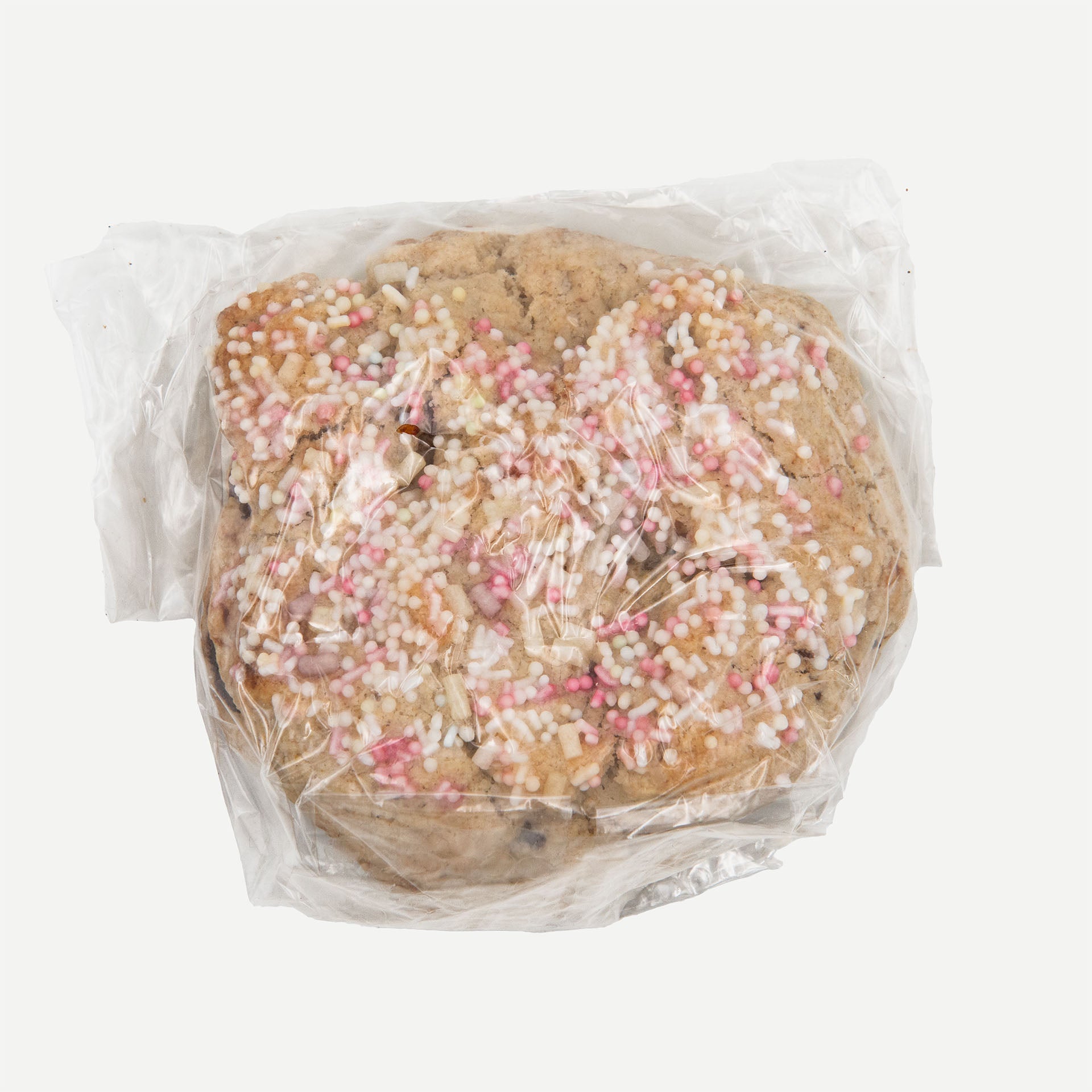 Glutenfreier Nutella Cookie mit bunter Streusel-Deko von echt jetzt