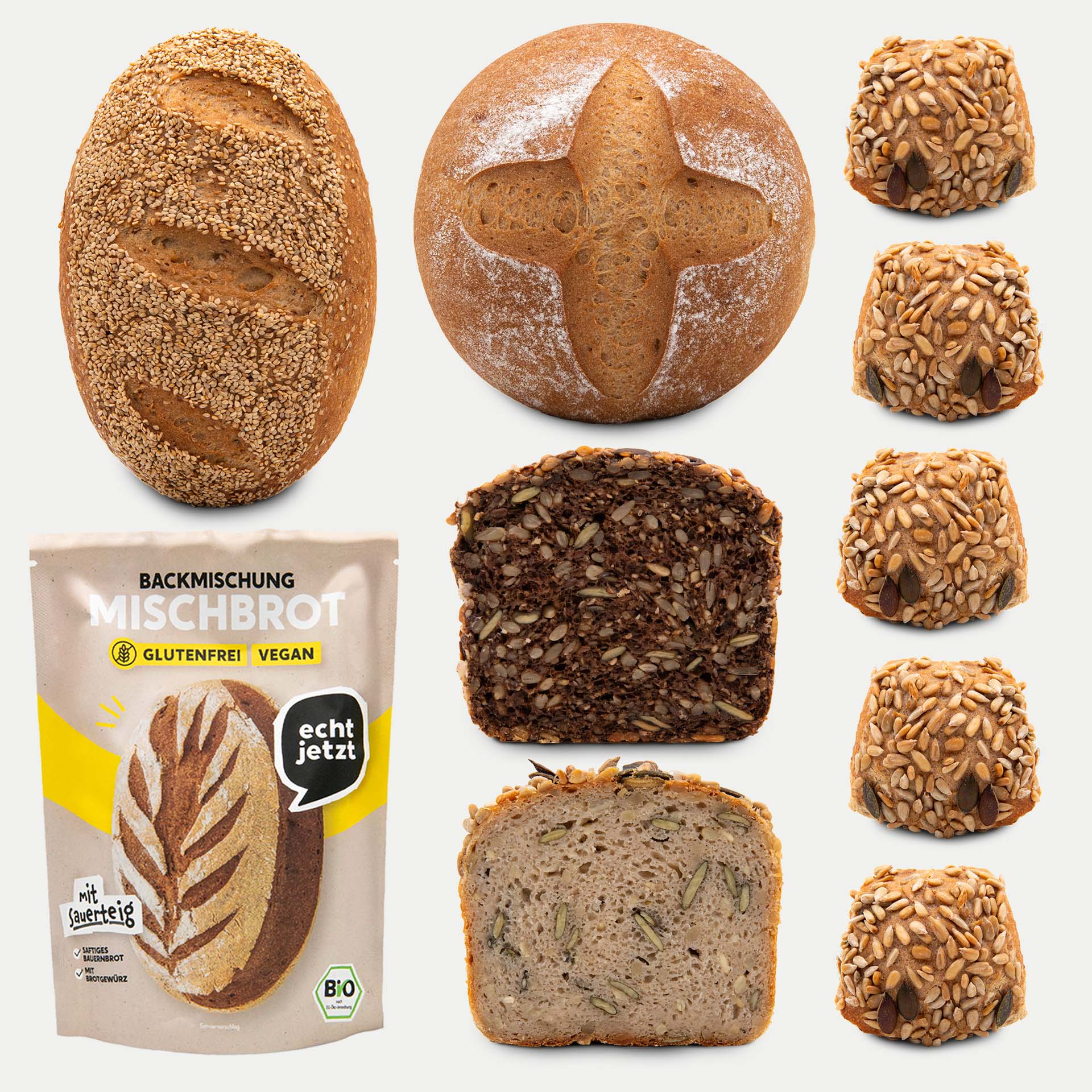 Glutenfreies Probierpaket M von echt jetzt