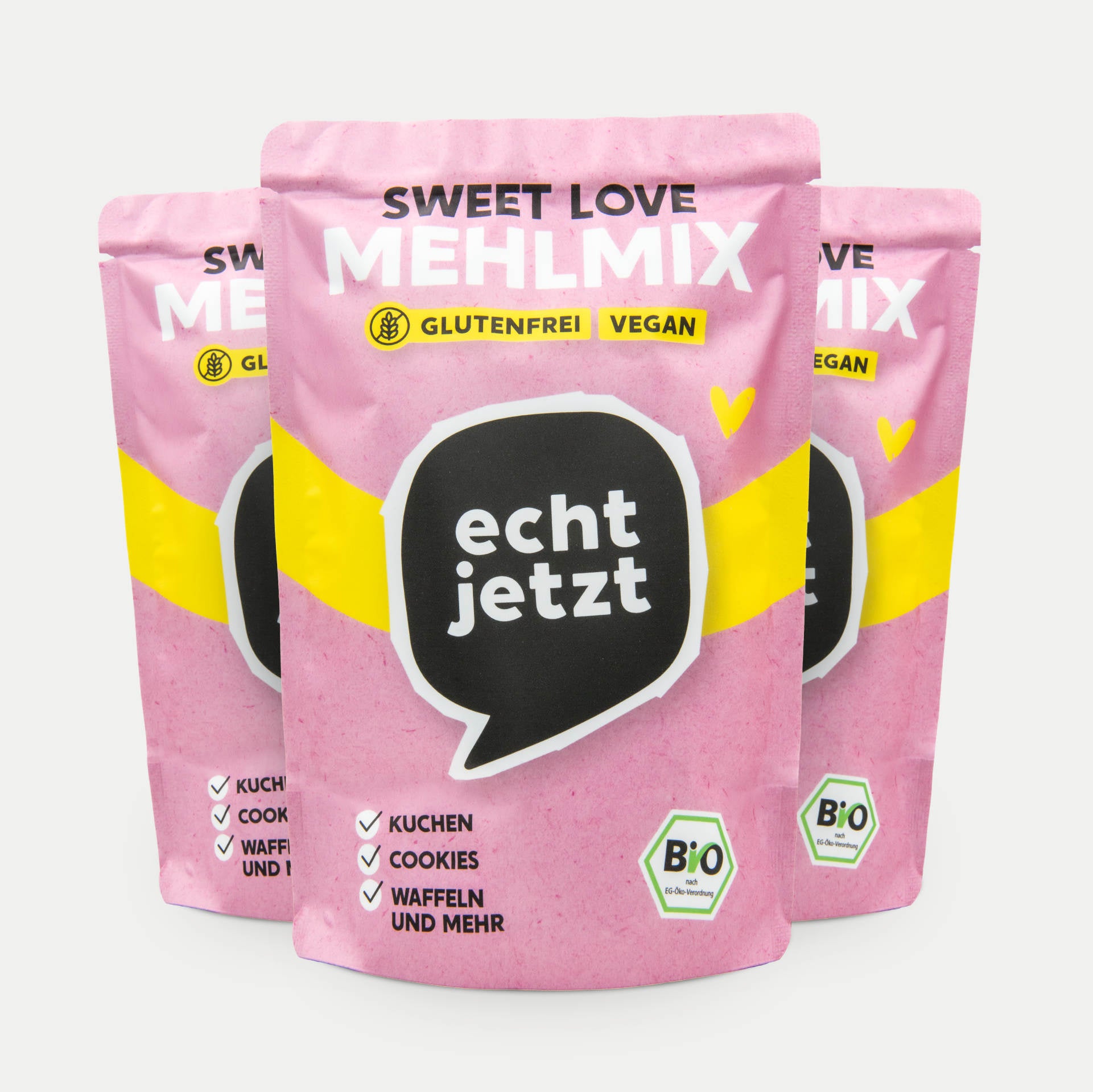 Glutenfreier Sweet Love Mehlmix von echt jetzt