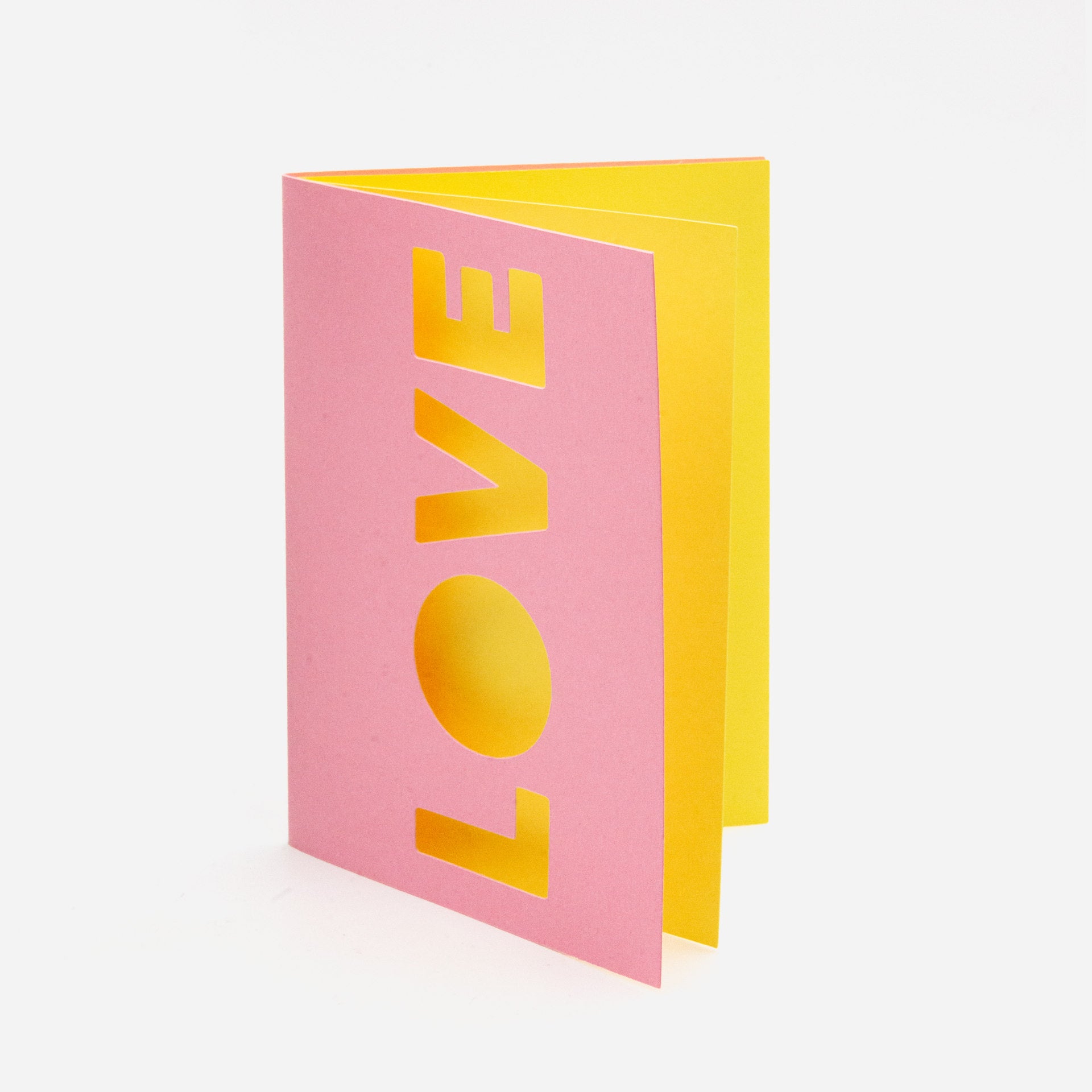 Klappkarte "LOVE" von echt jetzt