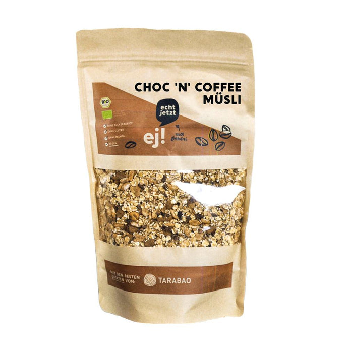 Bio Choc ´n´ Coffee Müsli - echt jetzt - glutenfrei