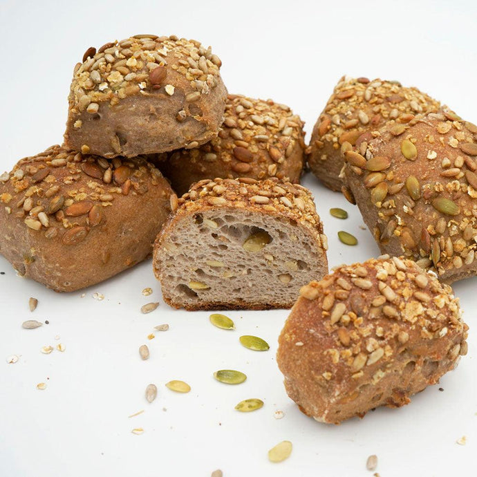 Glutenfreie Bio-Körner-Semmel - echt jetzt 