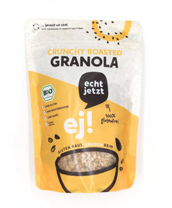 Glutenfreies Bio Crunchy Rosted Granola - echt jetzt